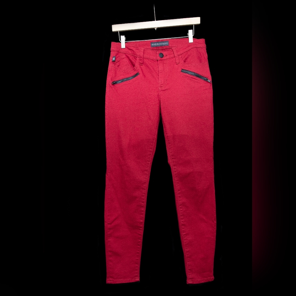 Rock & Republic Kashmiere Red Jeans 8M
